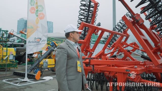 На выставке KazAgroKazFarm 2024 Агроиндустрия представила Борону ротационную кольцевую БРК-8
