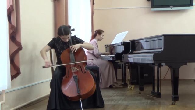 Даниэлла Гуреева (13 лет).  Дж. Фрескобальди, обработка Г.Кассадо. Токката.