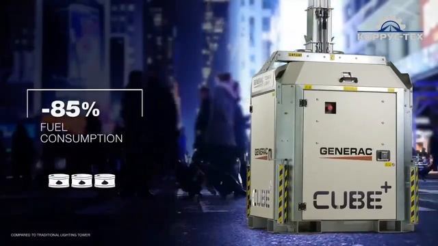 Cube+ Следуйте за лидером, следите за мобильными продуктами Generac!