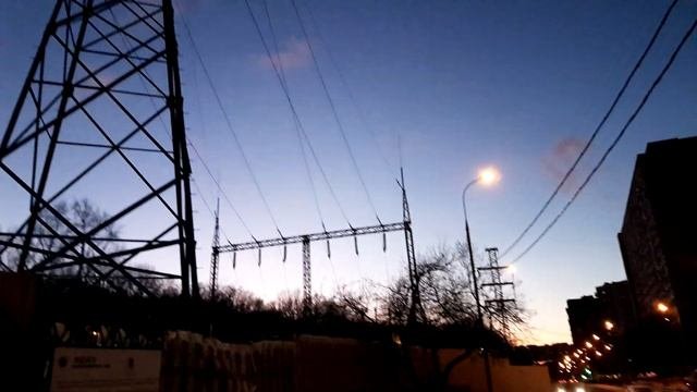 Сумерки Москва 1 января 2020 г.
