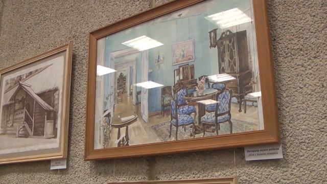 Открытие выставки Марии Соловьевой "Архитектура и этюд"