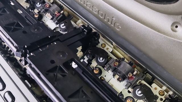 Panasonic RX-DT 75 Замена прижимных роликов