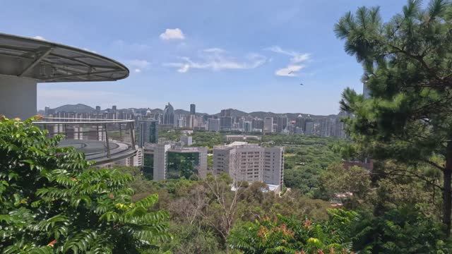 Китай, Сямен (Xiamen), Jul 2024, Huweishan Atmosphere Theme Park, смотровые площадки