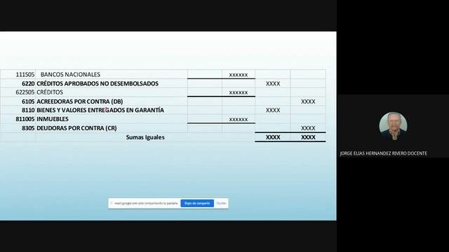 REGISTRO CONTABLE PRIN OPER BANC 2a PARTE DIURNA