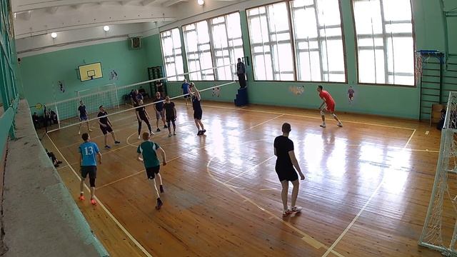 5 тур Открытого чемпионата Феодосии по волейболу Приморский - СВК Союз 1 партия