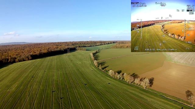 FPV EVE-2000 - Soleil d'hiver - Runcam 5 - 2.7K 50fps