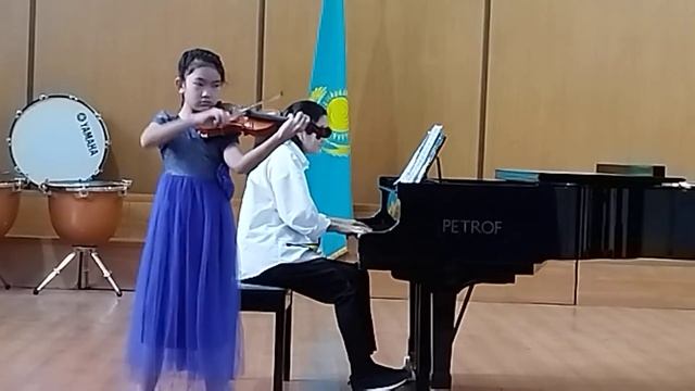 Керимкулова Айнур, Струнные инструменты, Группа до 9 лет, скрипка, Казахстан, Алматы