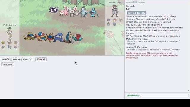 Learning Laddering LC on Pokemon Showdown Episode 1 - Feeling Myself