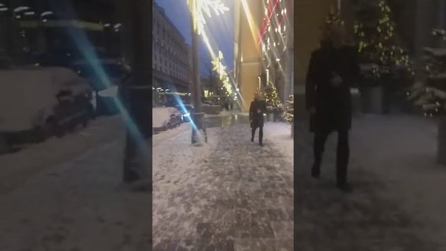 Прогулка по вечерней Москве