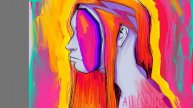 Painting ENKI Augmented Reality Entities series draw Speedpaint by Banshee Art