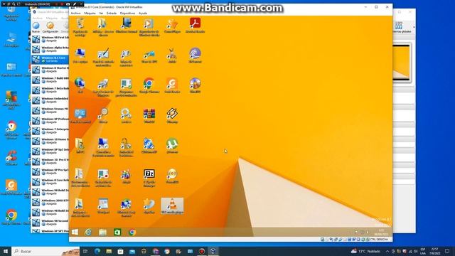 Windows 8.1 Core 2014 Build 9600 Spanish Es Version en virtual machine parte 3