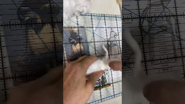 Коза #ватнаяигрушка
