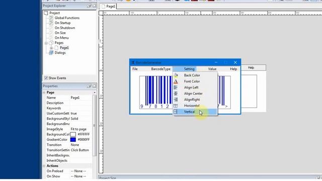 AutoPlay Media Studio Barcode Generator