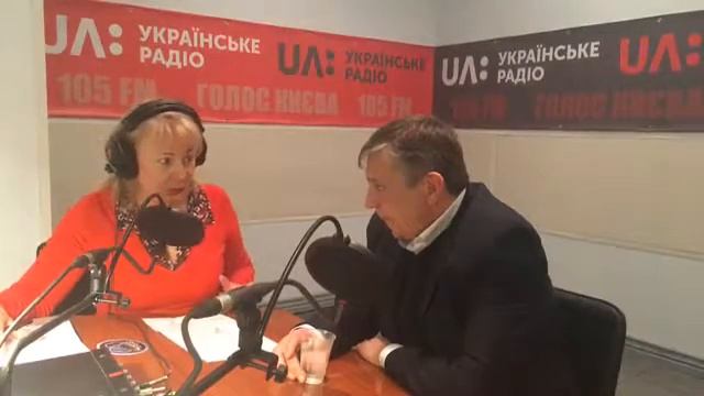 Олег Овчінніков на Українському радіо, програма "Голос Києва"