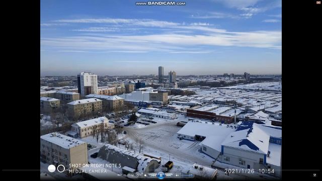 Челябинск с крыш домов