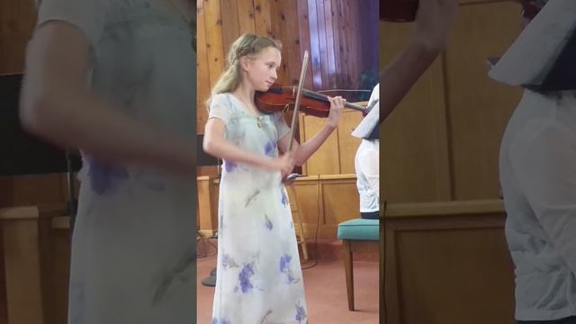 Laura Rose, age 10, Violin Concerto by Accolay