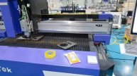 Acctek 1530 2kw 3kw Fiber laser cutting machine show