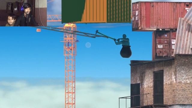 bai yakeen nahi horaha bai app it na oper kaisai getting over gameplay wit brother #gettingoverit #
