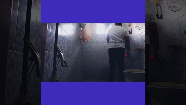 cleaning the guest bath  room TM-203