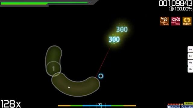 Osu! (Standard Mode): This Game (Silver SS, 100.00% Accuracy)