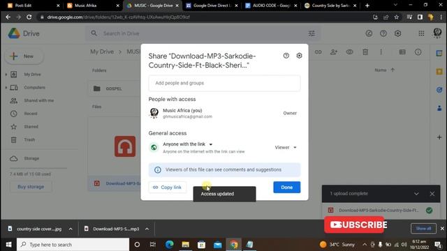 HOW TO PUBLISH MUSIC /SONG ON A WEBSITE (BLOGGER)