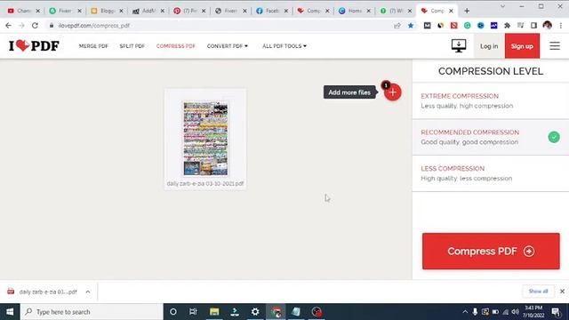 Pdf Compressor Online in 2022 || MMS MUMTAZ TECHNICAL