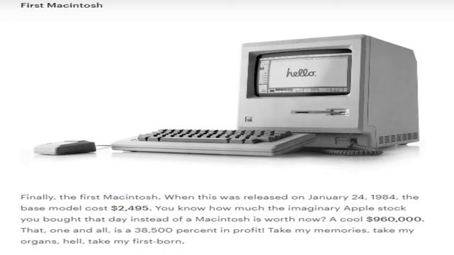 What If You Bought Apple Stock Instead Of It's Products? How Much Money Would You Have?