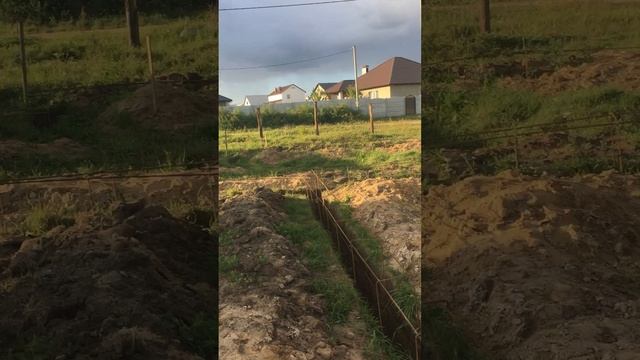 Зарисовки из жизни. Продолжаем стройку. Установка арматуры.