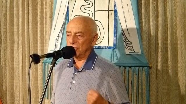 Концерт Александра Городницкого в хайфском КСП "Ковчег" 5.11.19, часть 1
