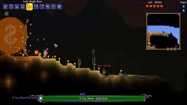 TERRARİA MODLU KOMİK ANLAR #3 - GRAND THUNDER BİRD VE TOY SLİME SAVAŞI