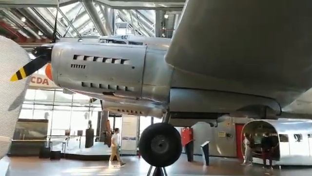 Авиамузей в Берлине. Deutsches Technikmuseum in Berlin. Germany.