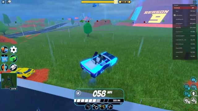 Получил 7 ЛВЛ glider wing spoiler в roblox jailbreak