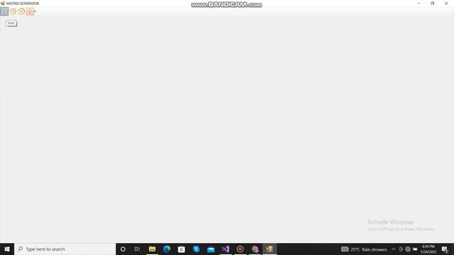matrix grid generator