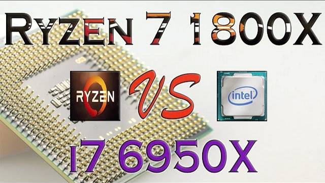 RYZEN 7 1800X vs i7 6950X - BENCHMARKS / GAMING TESTS REVIEW AND COMPARISON / Ryzen vs Broadwell-E