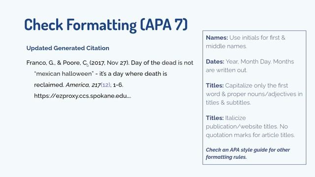 How to Check a Citation Generator with APA and MLA examples
