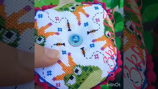 Игольница бискорню "царевна-лягушка"