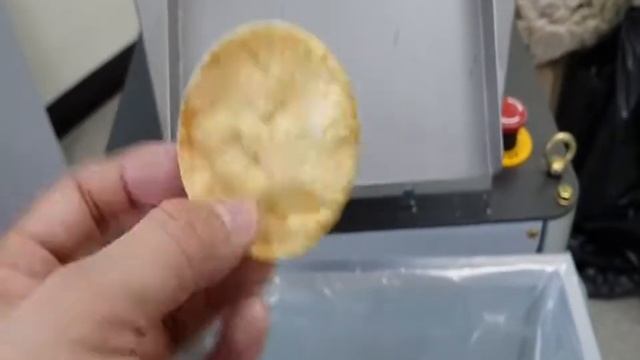 Test of SYP6004 Rice popper by corn pellet #3