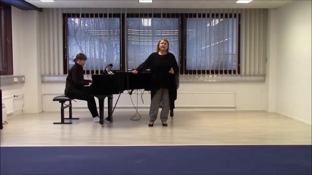 R.Wagner Erda's aria ( Das Rheingold) Anita Franklin contralto, Saana Iljin piano