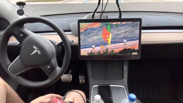 CUP HEADS IS A FUN GAME TO PLAY IN YOUR TESLA MODEL Y  WHILE SUPERCHARGING AT WAWA/ RUN AND GUN !