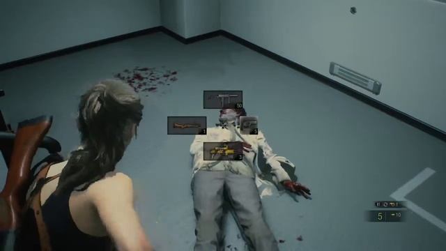 RESIDENT EVIL 2 Привет ,Клэр ! Сходим куда-нибудь? Ааа, ладно ... :(