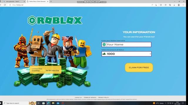 Roblox generator WORKING free robux!!