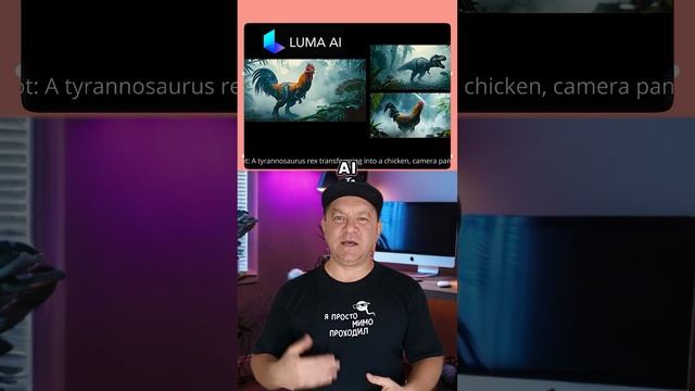 Секрет замедленных кадров в видео с помощью Luma AI!