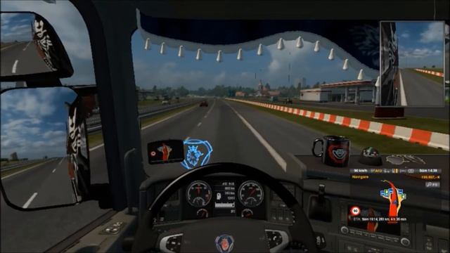 Euro Truck Simulator 2 v.1.27 with ProMods v.2.17 - From București (RO) to Szeged (H)