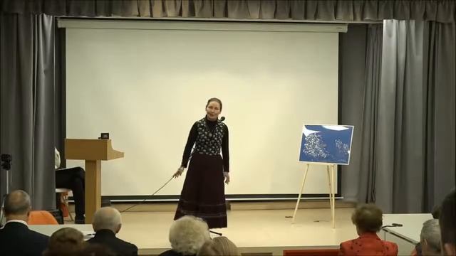 Татьяна Лебедь исполняет свои стихи и оперные песни