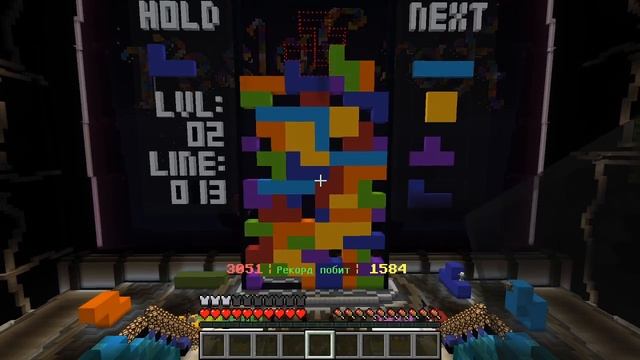 играю в MINECRAFT на TeslaCraft в TATRIS