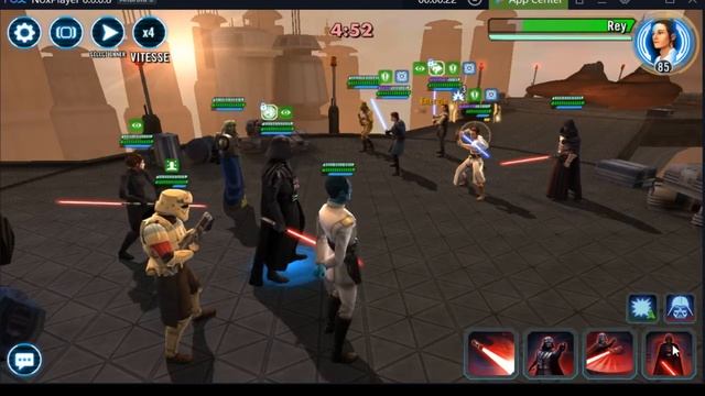SWGOH GAC 5VS5 All battles (2GL with crazy teams) vs Cue Ball