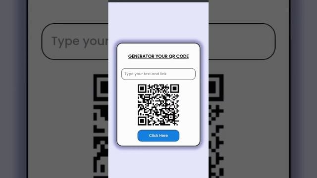 Create QR Code Generator With #html #css And #javascript #webdevelopment #webdev  #gigachadtheme