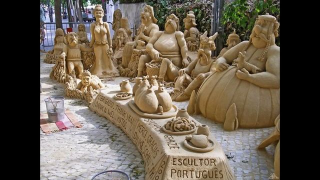 Лучшие скульптуры из песка