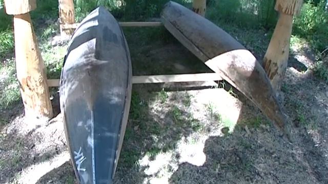 Итервью с Геннадием Бухтиным на соревнованиях по гребле на обласах (б/о "Сказка", 05.07.2014 г.)