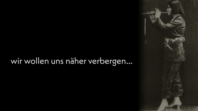 Bernd Wilden / Else Lasker-Schüler: 9. "Weltende" aus "Mein blaues Klavier"